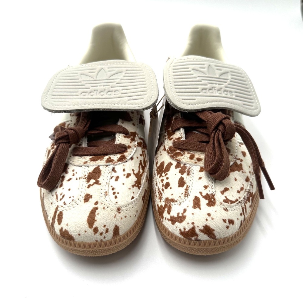Adidas Samba LT Cow Print Pack Brown Fur JS3931 Women's Sneakers Size 8 NEW - Picture 2 of 6